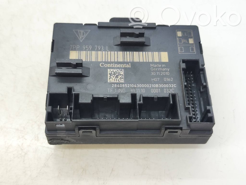 Unité de commande module de porte   7PP959793L