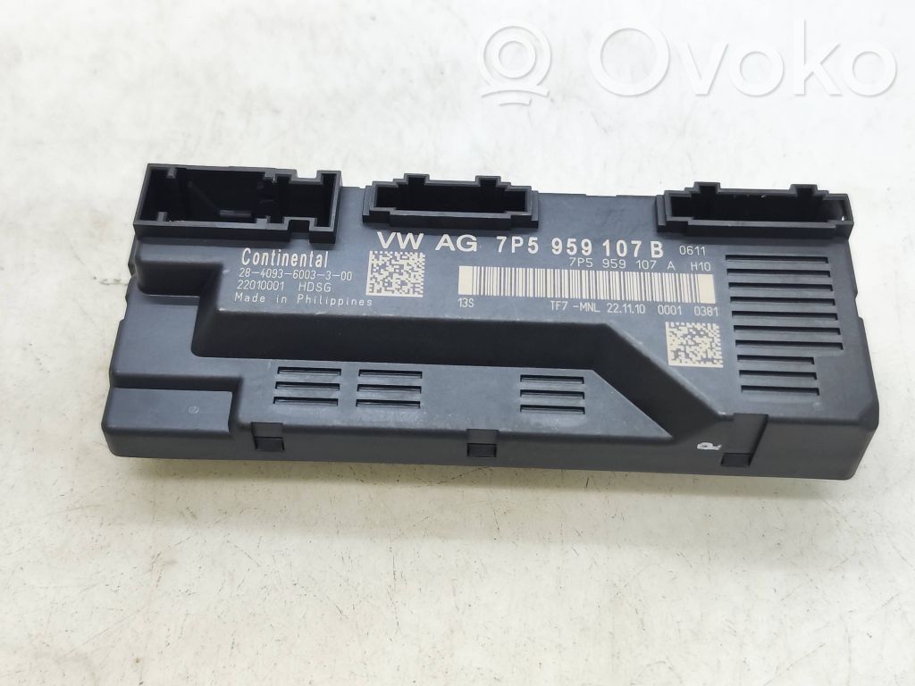 Porsche Cayenne (92A) Tailgate/trunk control unit/module 