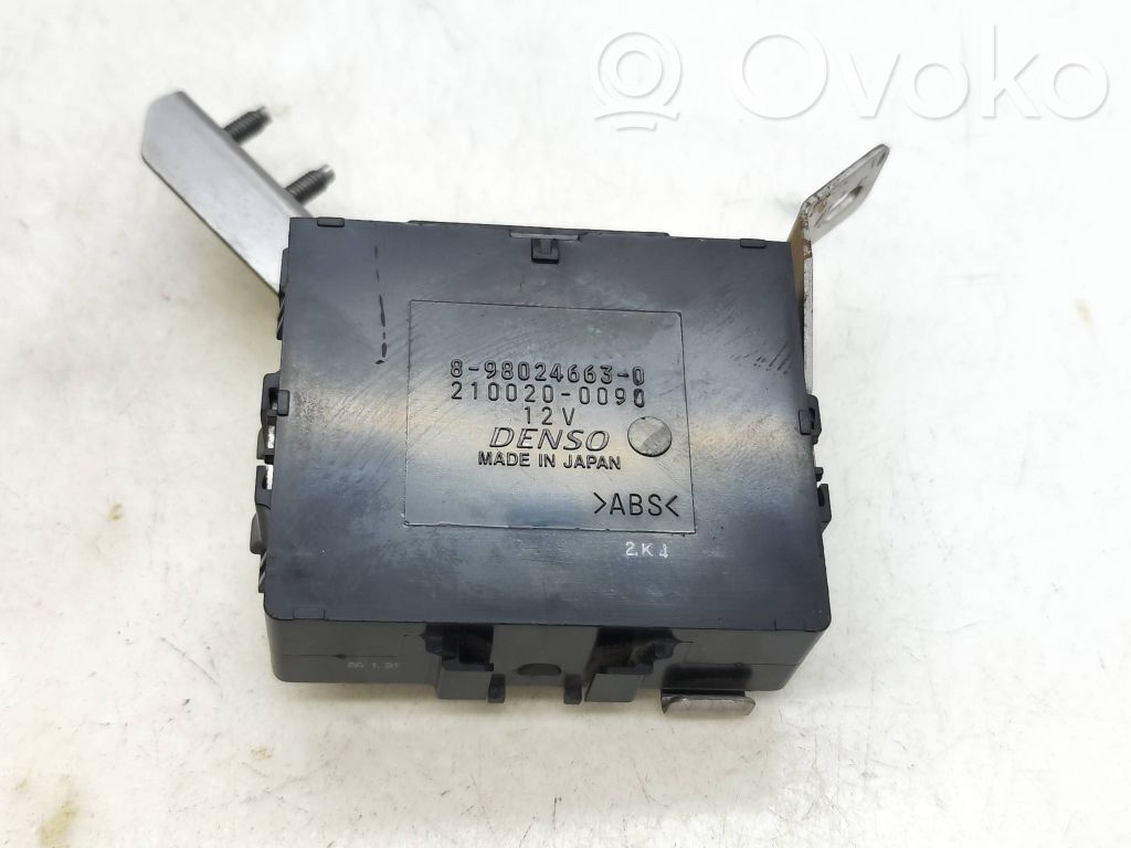 Isuzu D-Max Other control units/modules 