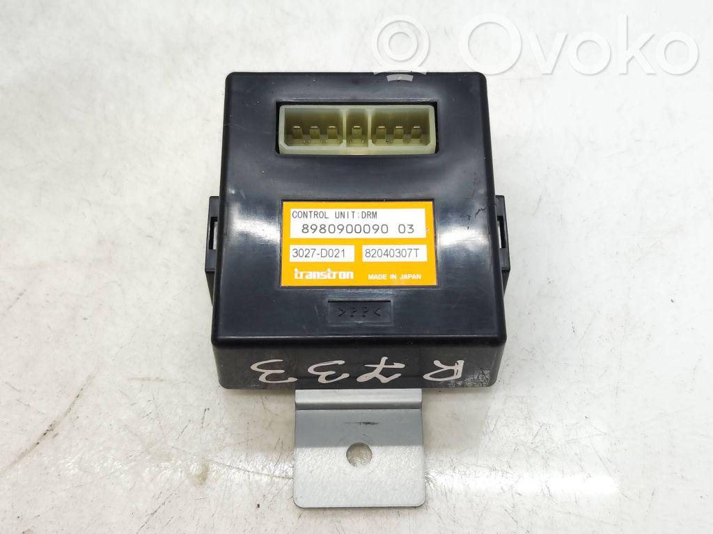 Isuzu D-Max Other control units/modules 