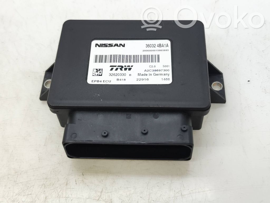 Nissan Qashqai Module de commande de frein à main 
