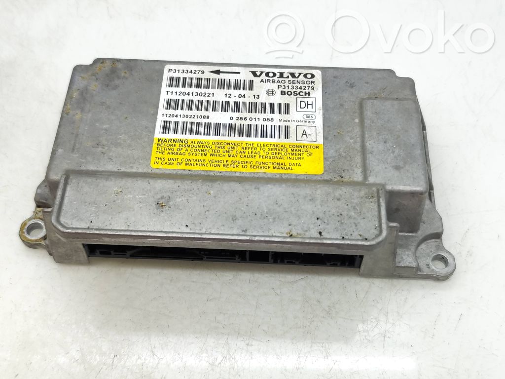 Volvo S60 Airbag control unit/module 