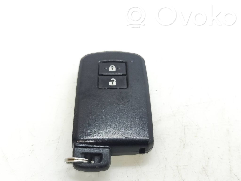 Toyota Yaris Klucz / Karta zapłonu 