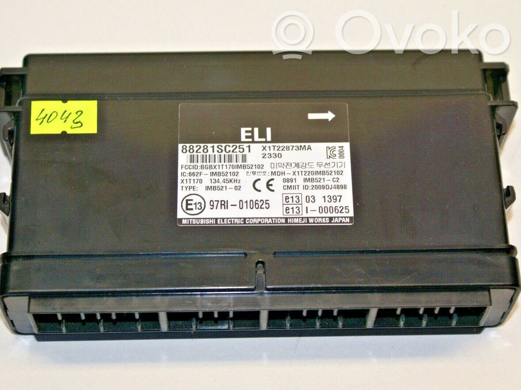 Engine control unit/module ECU   88281SC251