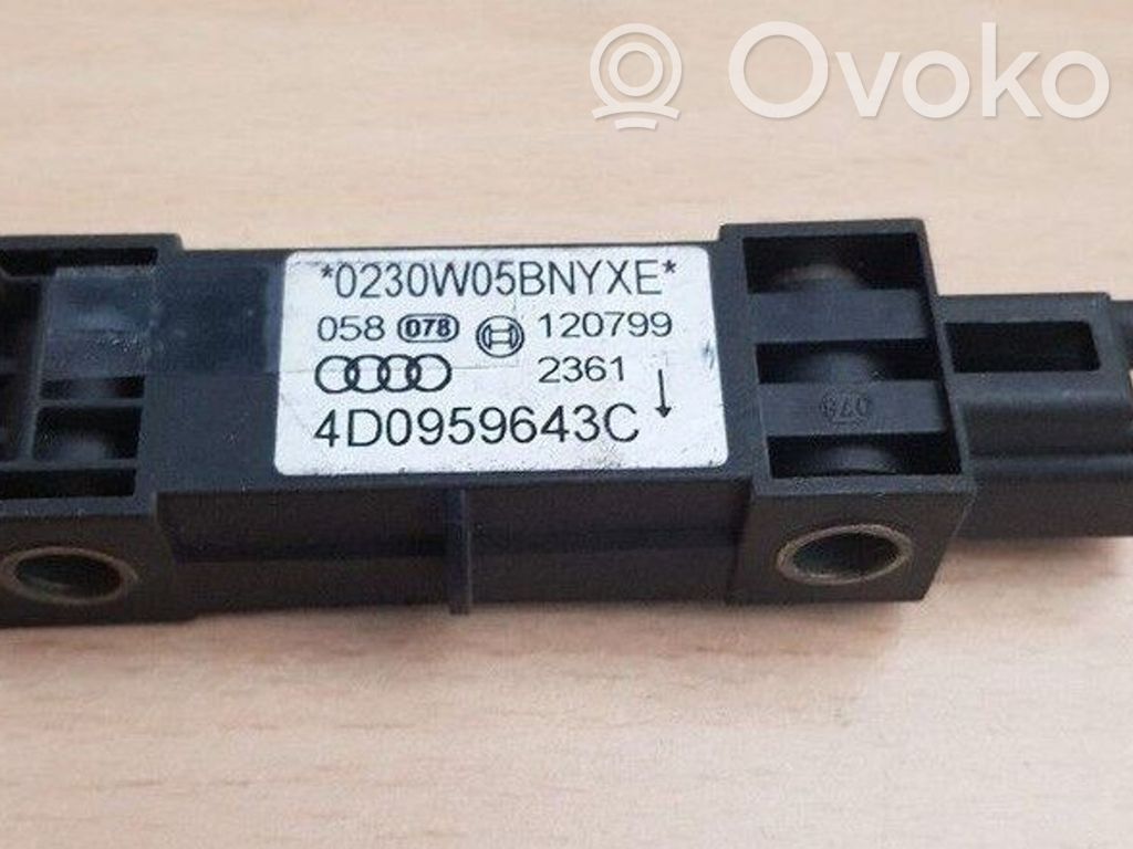 Audi A8 S8 D4 4H Airbagsensor Crashsensor Drucksensor 