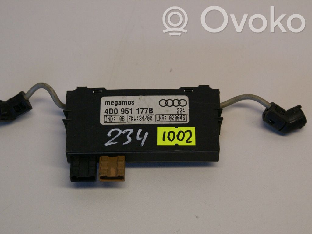 Audi A8 S8 D2 4D Alarm movement detector/sensor 