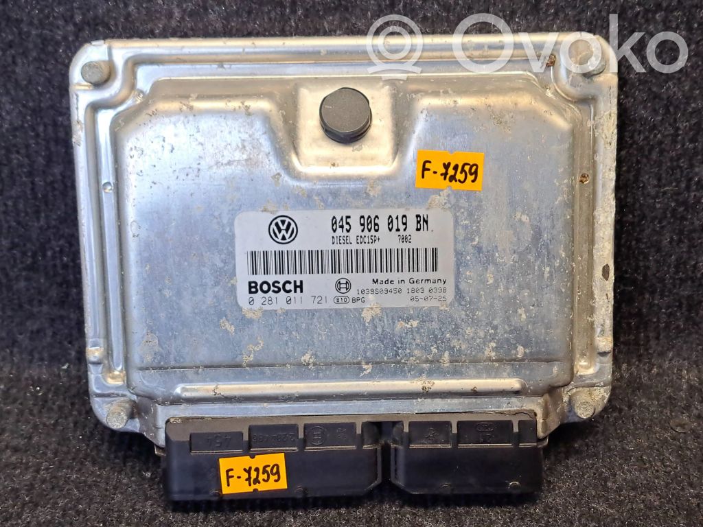 Volkswagen Fox Engine control unit/module 