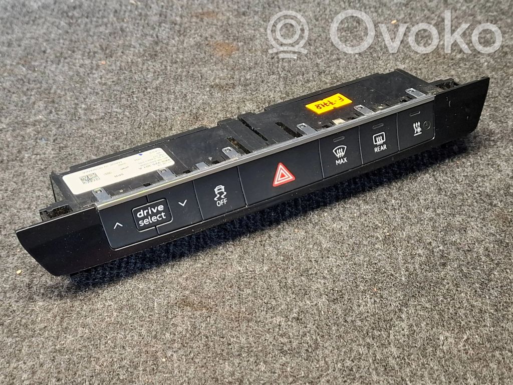 Audi A6 S6 C8 4K Botón interruptor de luz de peligro 
