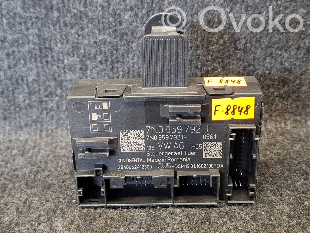 Volkswagen Sharan Door control unit/module 