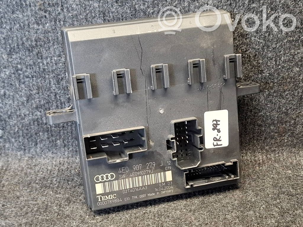 Audi A8 S8 D3 4E Comfort/convenience module 