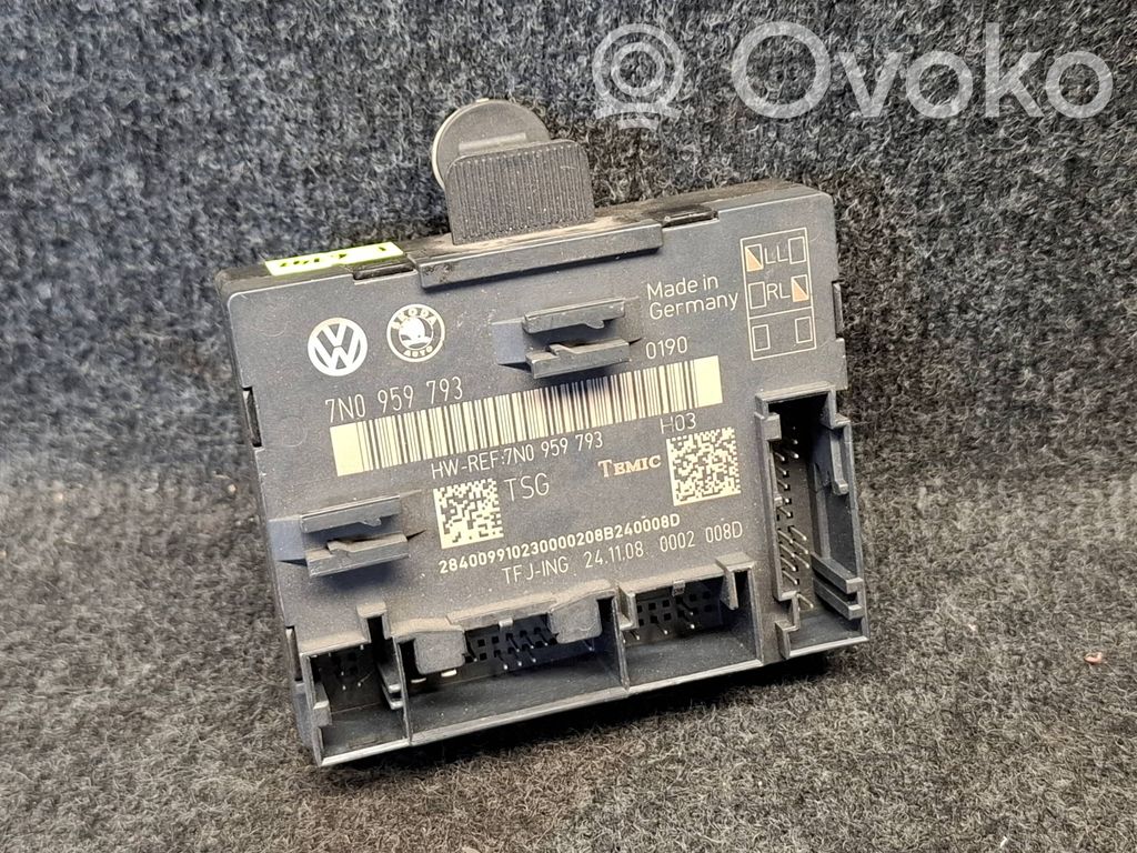 Volkswagen Tiguan Unitate/modul comandă uși 