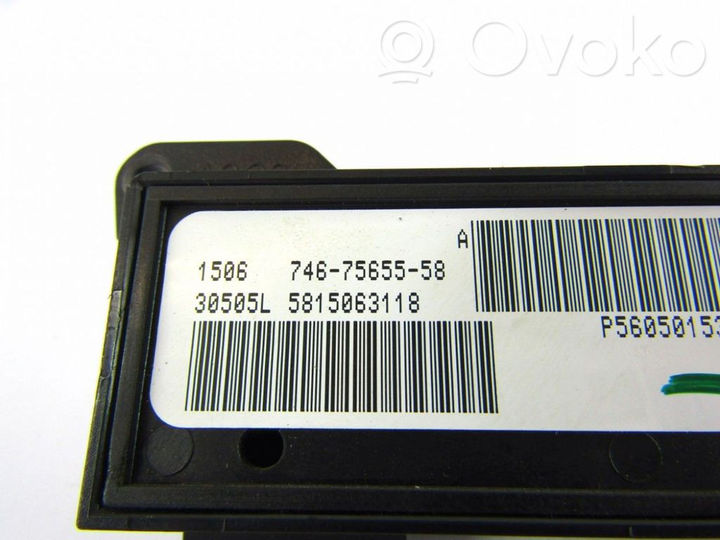 ESP (stability program) switch   7467565558,5815063118