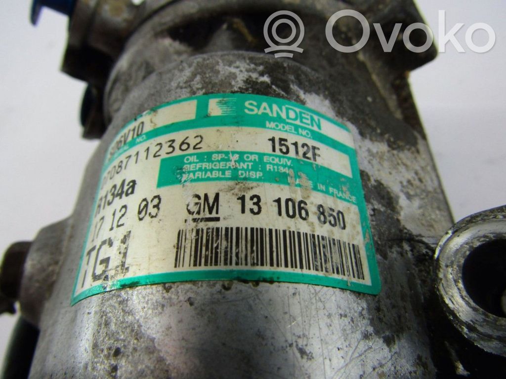 Air conditioning (A/C) compressor (pump)   13106850