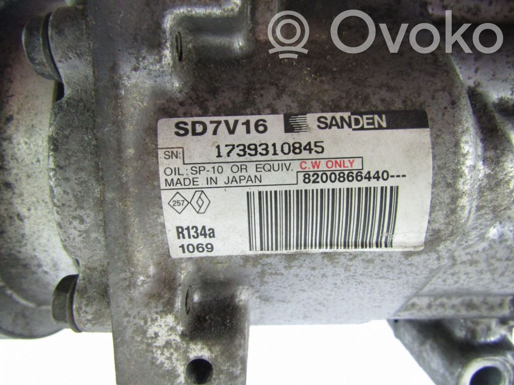 Air conditioning (A/C) compressor (pump)   1739310845,8200866440