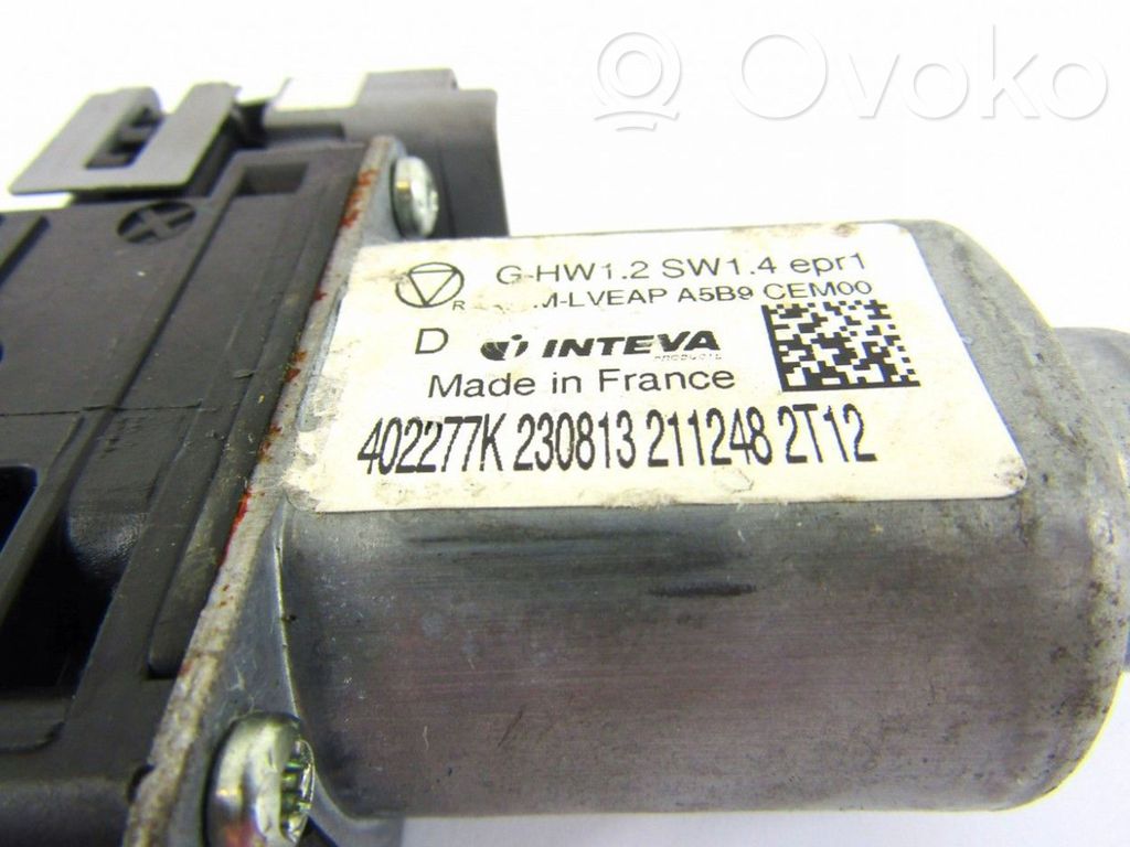 Citroen C4 II Front door window regulator motor 