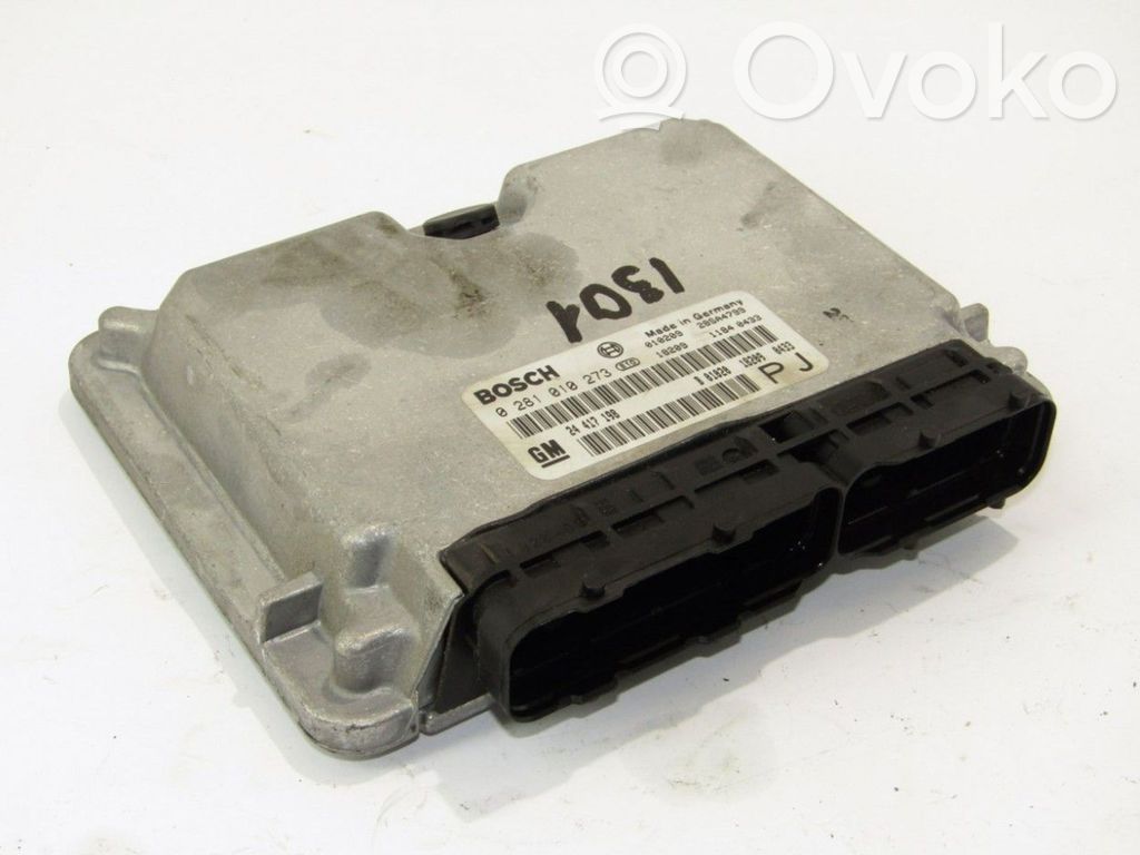 Engine control unit/module   0281010273,24417198