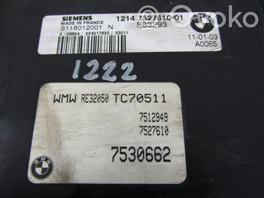 Mini One - Cooper R50 - 53 Engine control unit/module 