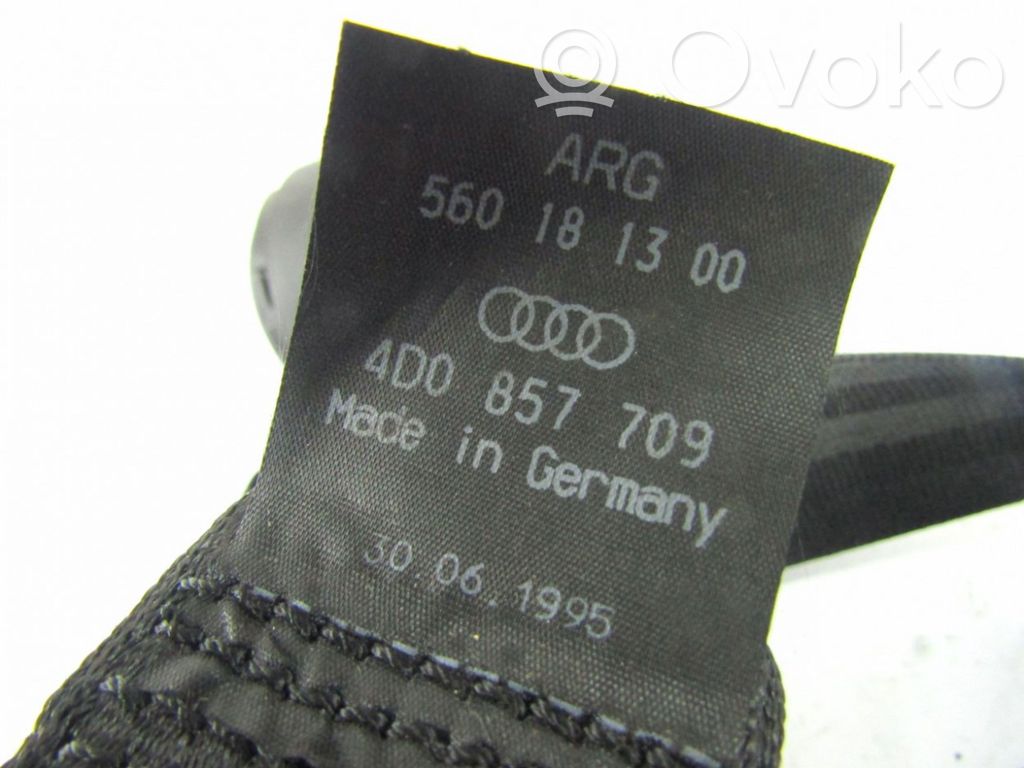 Audi A8 S8 D2 4D Saugos diržas galinis 