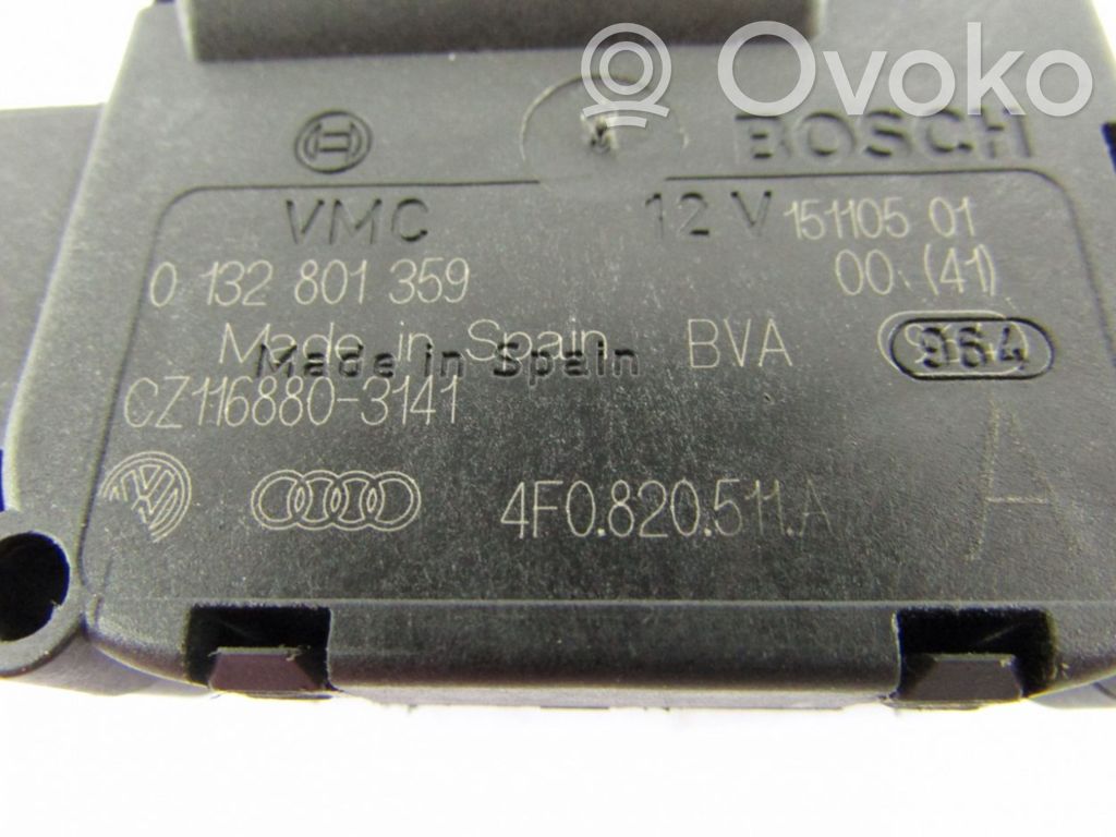 Audi A6 S6 C6 4F Двигатель задвижки потока воздуха 