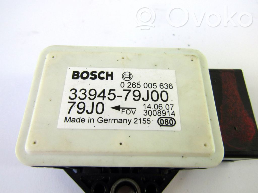 ESP acceleration yaw rate sensor   BOSCH,0265005636,3394579J00
