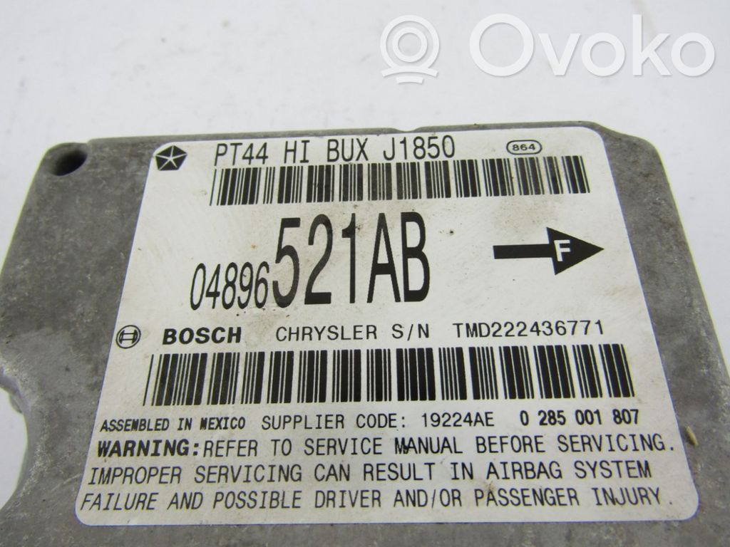 Chrysler PT Cruiser Airbag control unit/module 