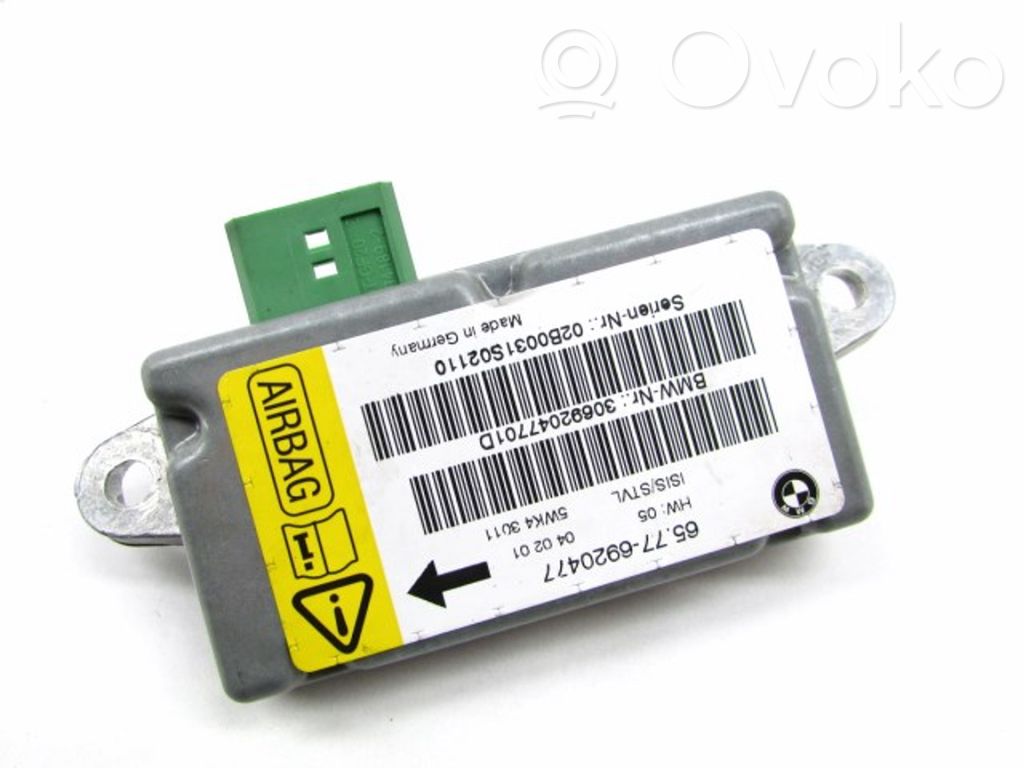 Airbag deployment crash/impact sensor   65776920477,30692047701D,6920477