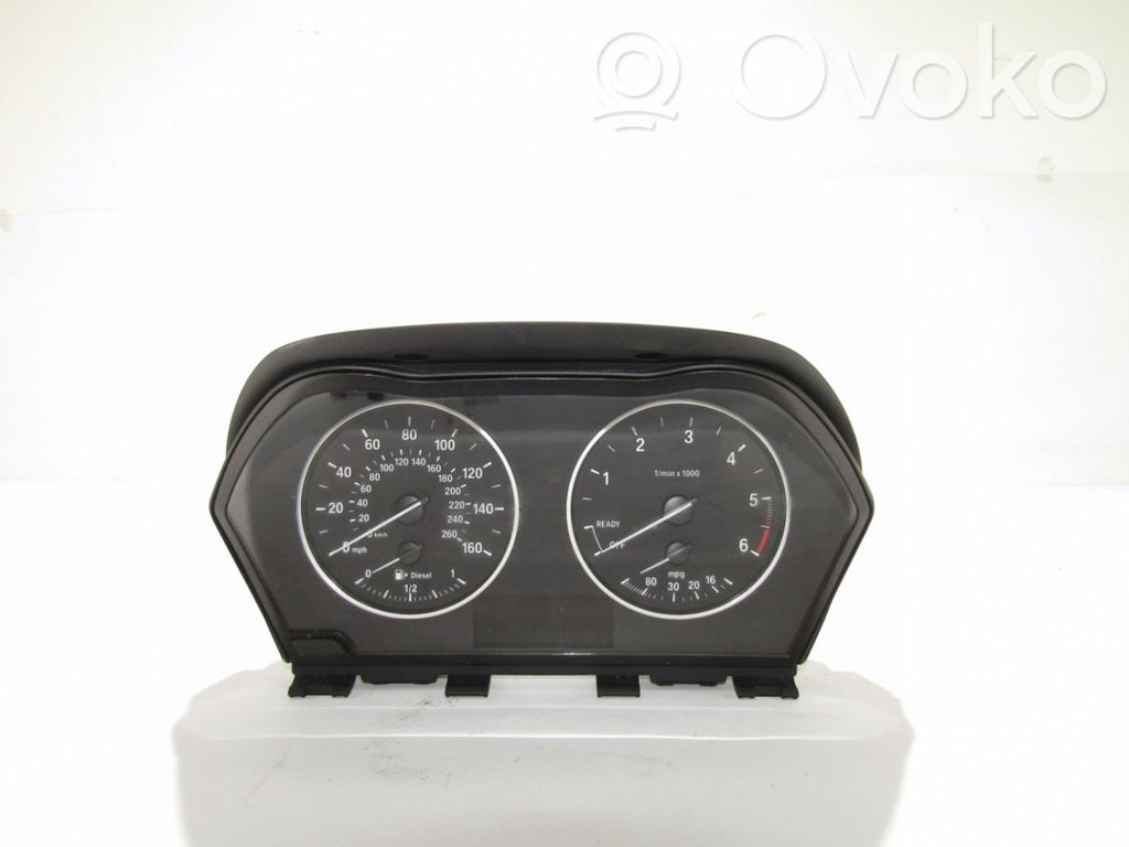 BMW 1 F20 F21 Spidometrs (instrumentu panelī) 