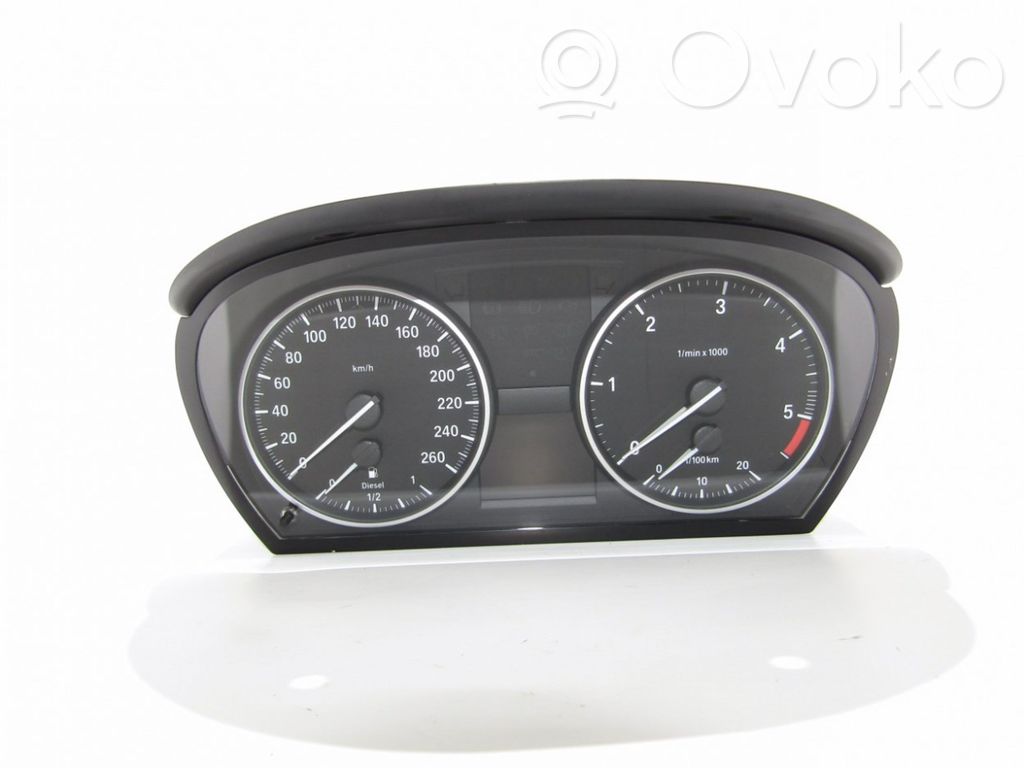 BMW 3 E90 E91 Speedometer (instrument cluster) 