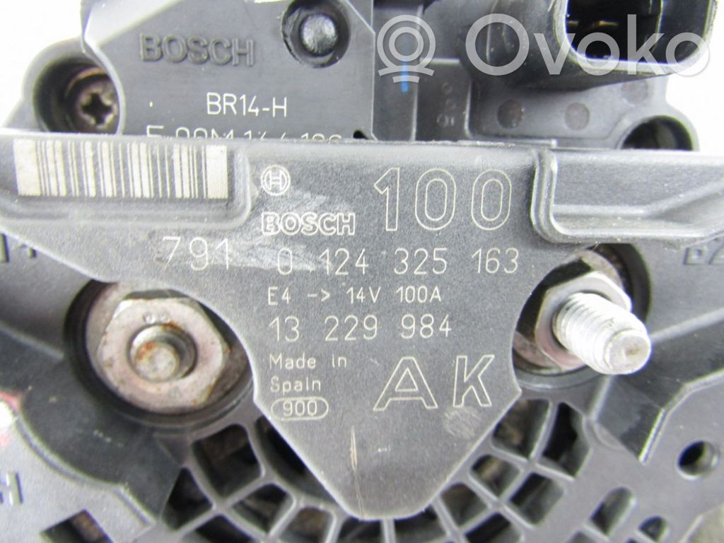 Generator/alternator   0124325163,13229984