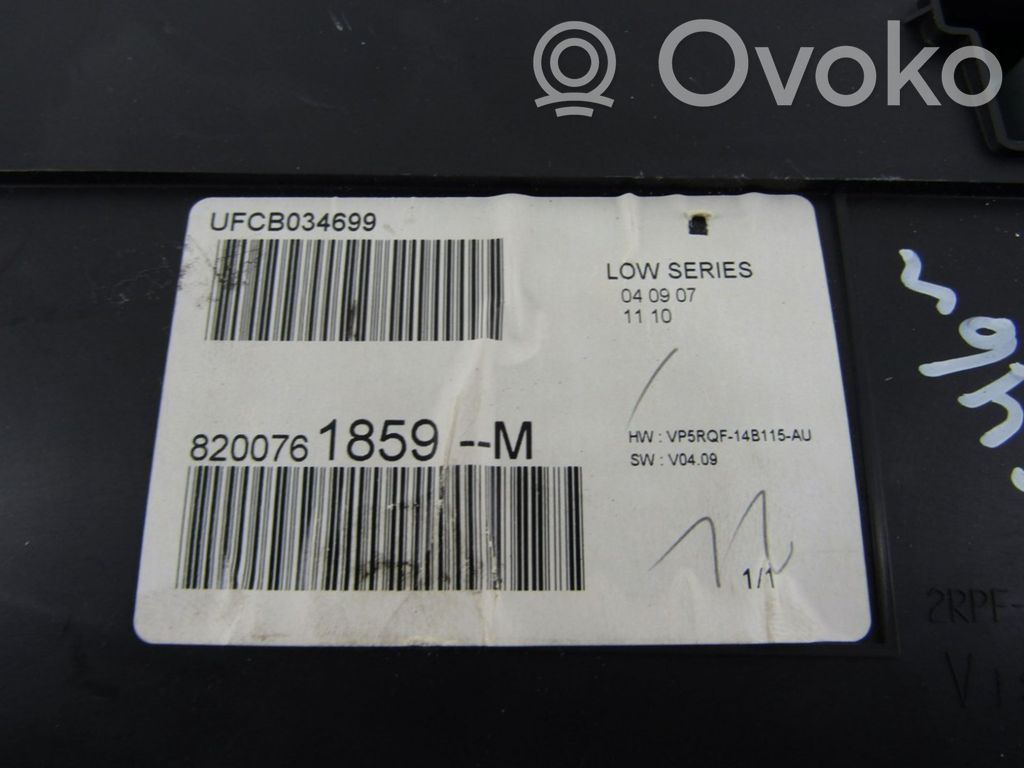 Renault Clio III Speedometer (instrument cluster) 