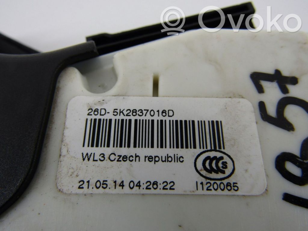 Serrure de porte avant   5K2837016D
