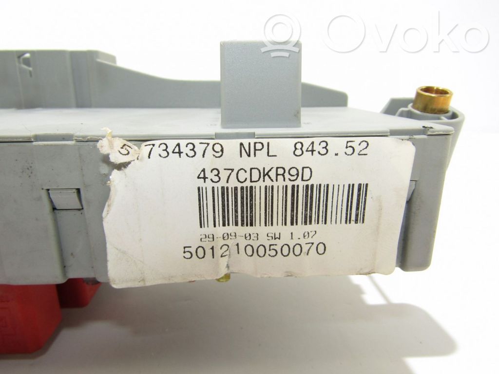 Lancia Ypsilon Fuse module 
