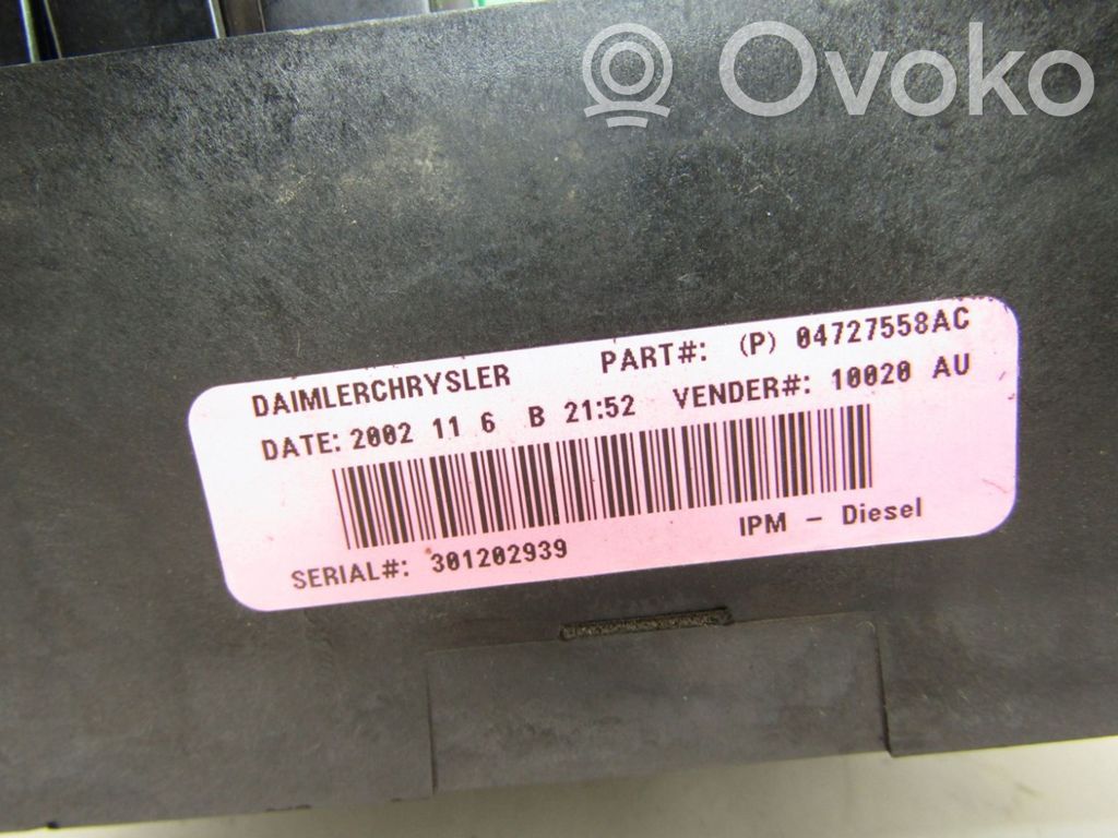 Chrysler Voyager Fuse module 