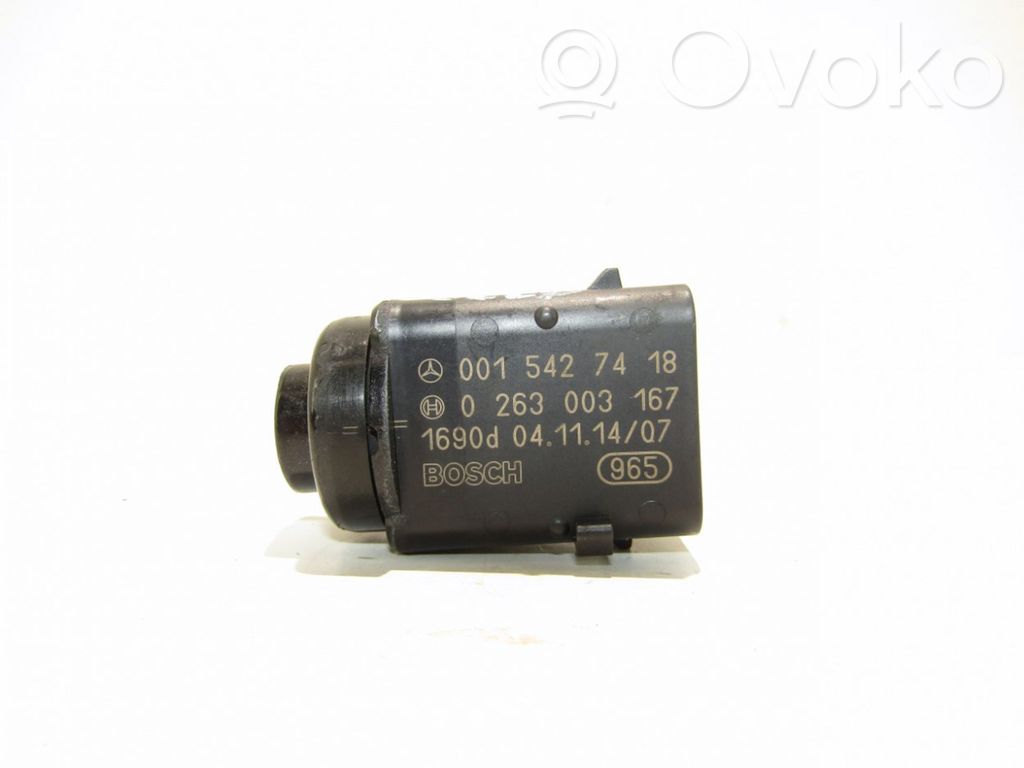 Sensor de aparcamiento PDC   0015427418,0263003167