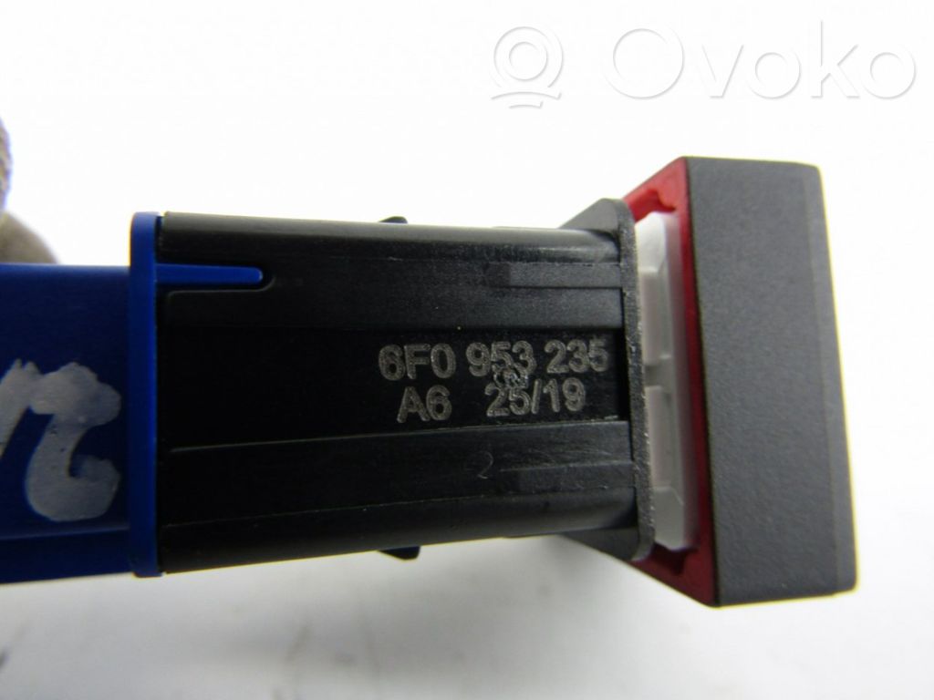 Schalter Warnblinkanlage   6F0953235