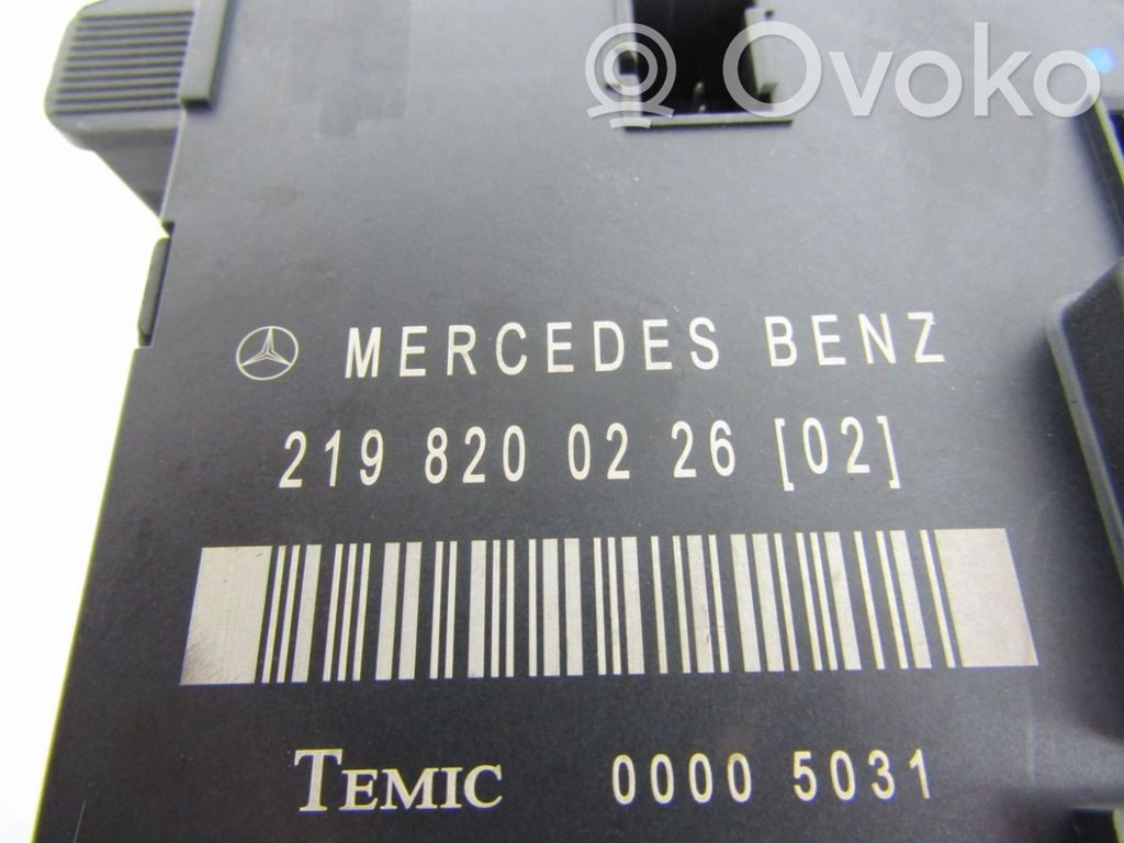 Mercedes-Benz CLS C219 Alte unități/module de control 