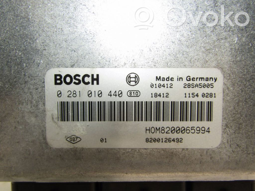 Volvo S40, V40 Engine control unit/module 