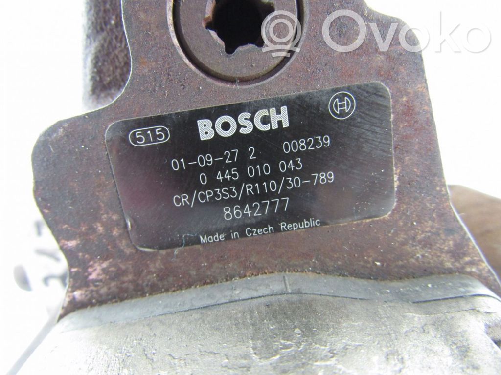 Volvo S60 Pompa ad alta pressione dell’impianto di iniezione