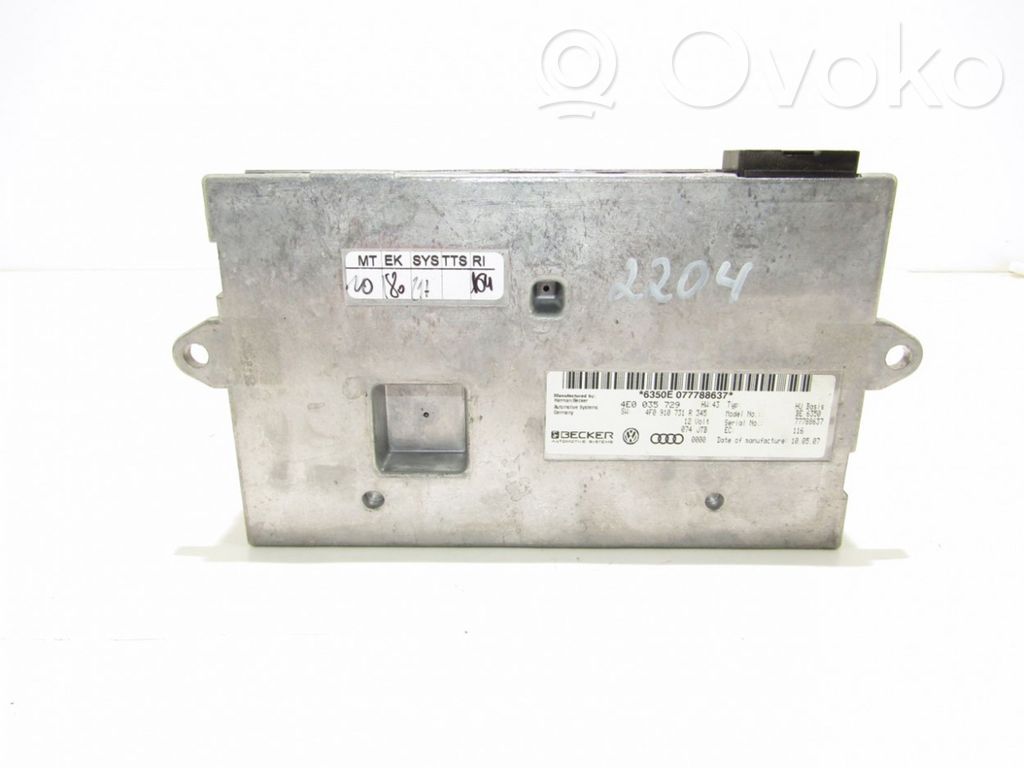 Audi A6 S6 C6 4F Autres unités de commande / modules 