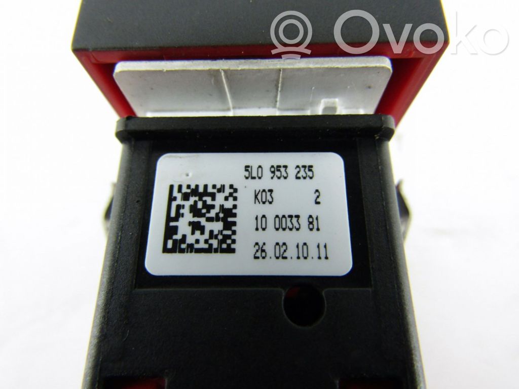 Comutator lumini pericol   5L0953235