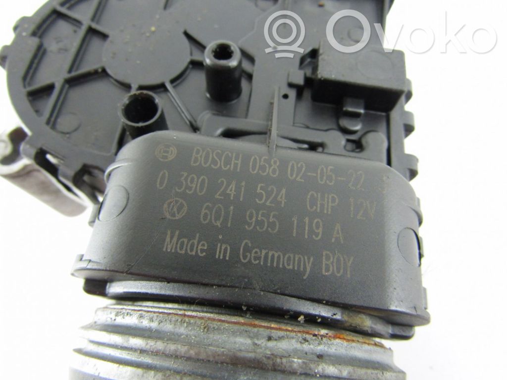 Motor del limpiaparabrisas   0390241524,6Q1955119A