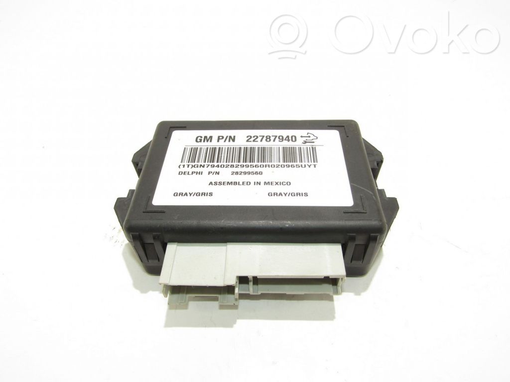 Opel Antara Otras unidades de control/módulos
