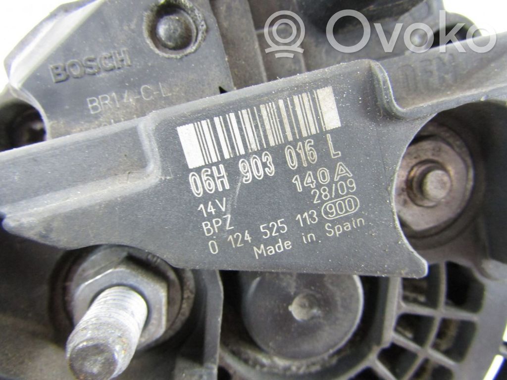Generator/alternator   06H903016L,0124525113