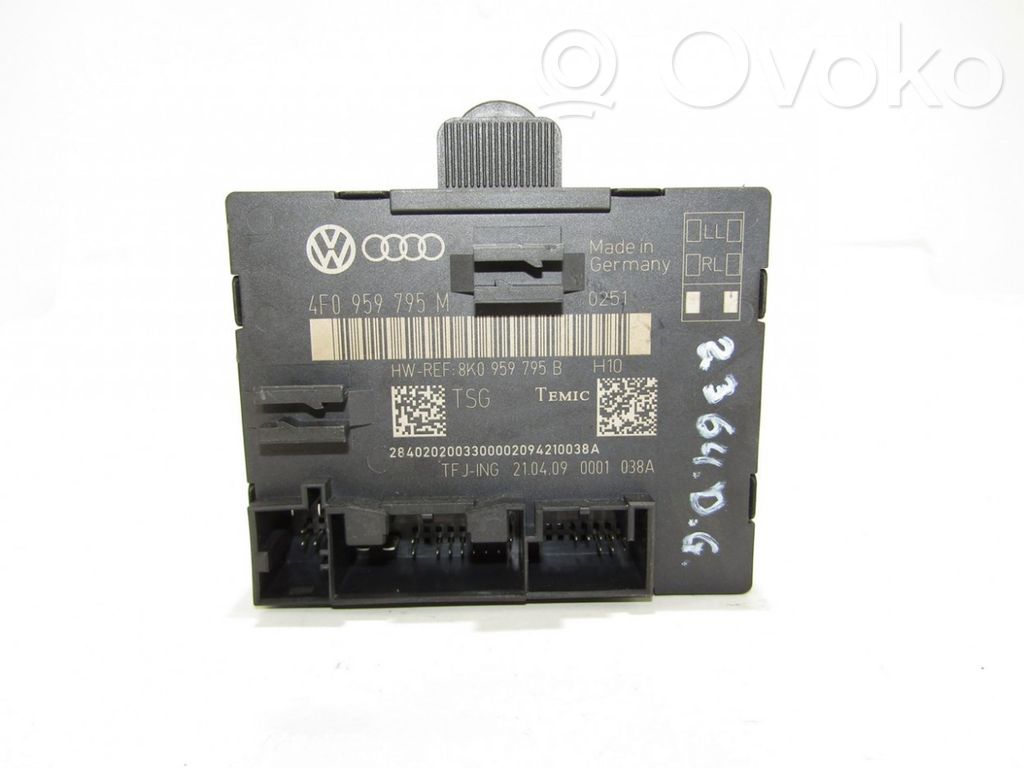 Audi A6 S6 C6 4F Otras unidades de control/módulos 
