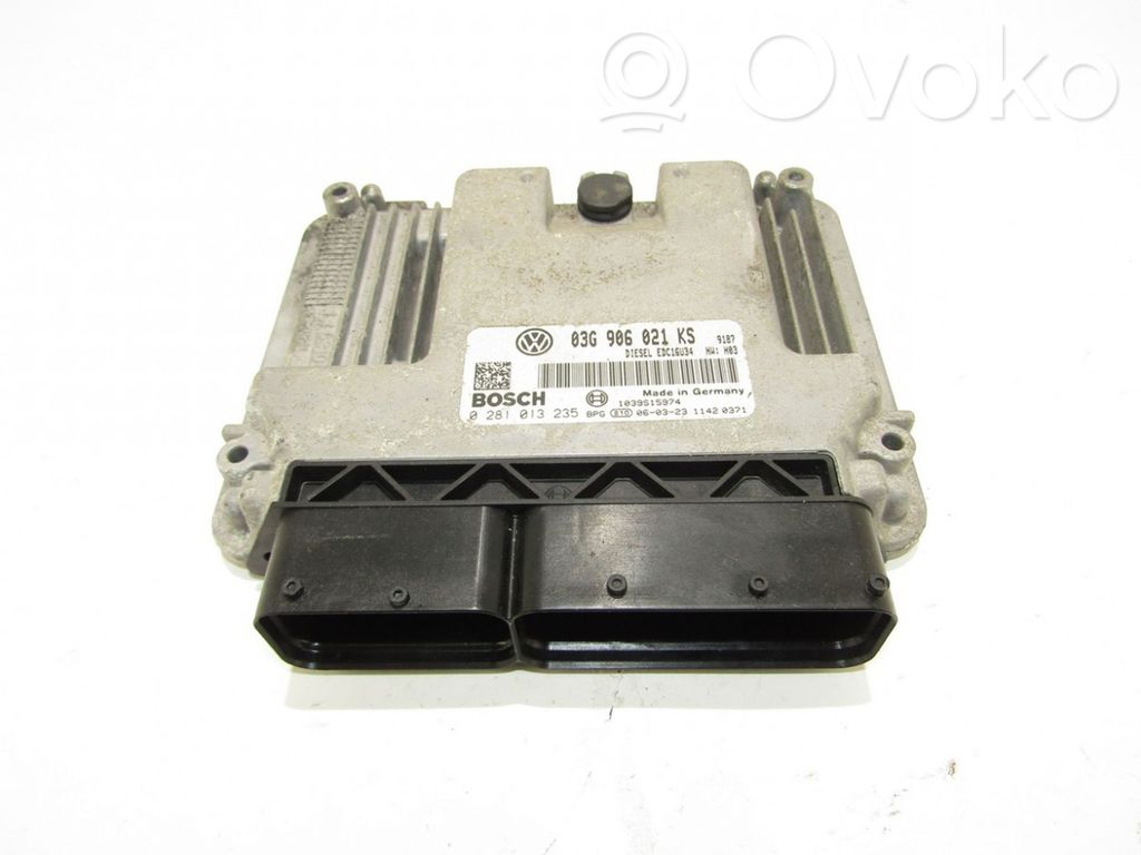 Volkswagen Golf Plus Engine control unit/module 
