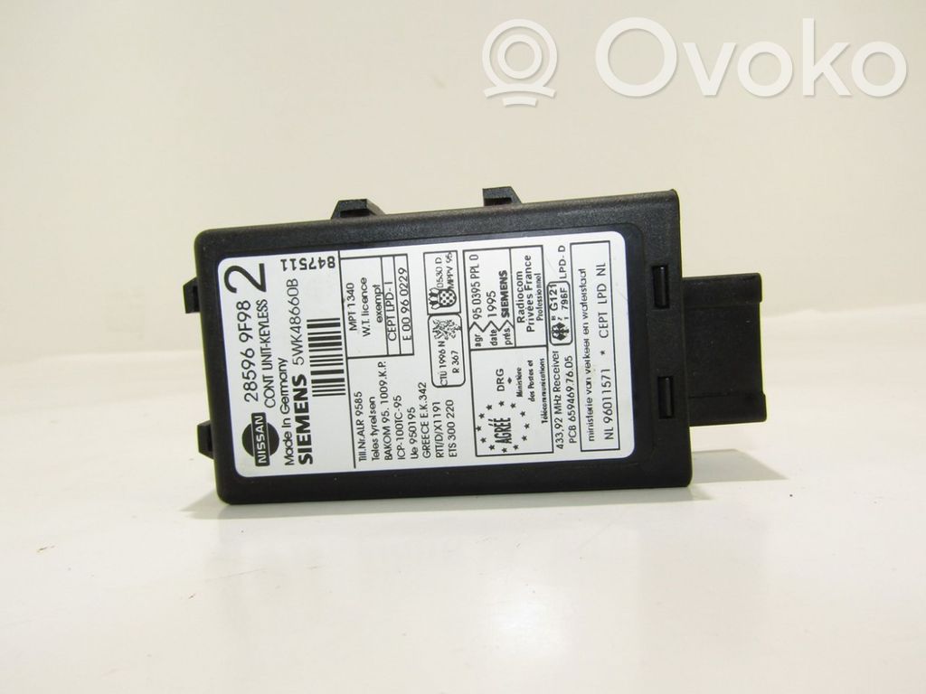 Nissan Almera Other control units/modules 