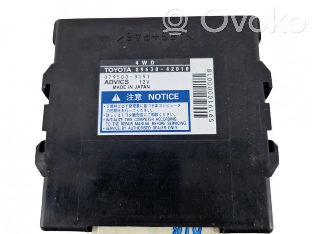 Toyota RAV 4 (XA30) Unitate/modul de control cutie de viteze 