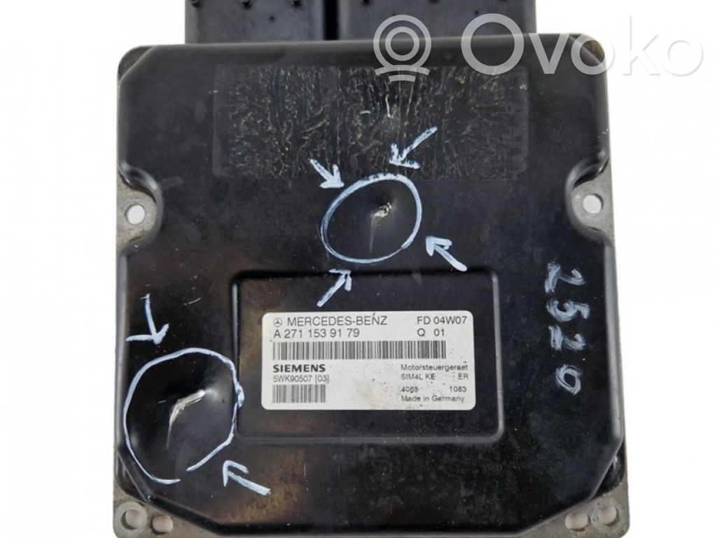 Engine control unit/module   A2711539179