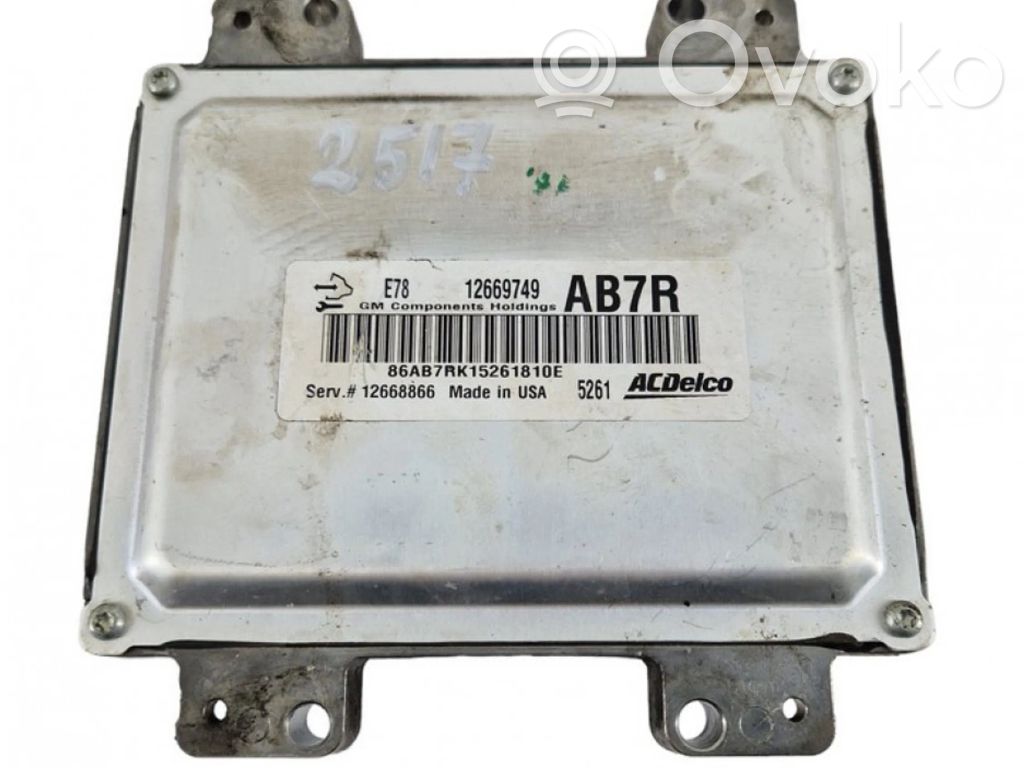 Opel Mokka Engine control unit/module 