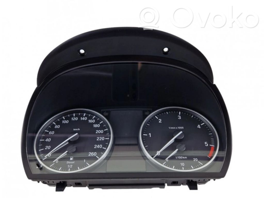 BMW 3 E90 E91 Speedometer (instrument cluster) 
